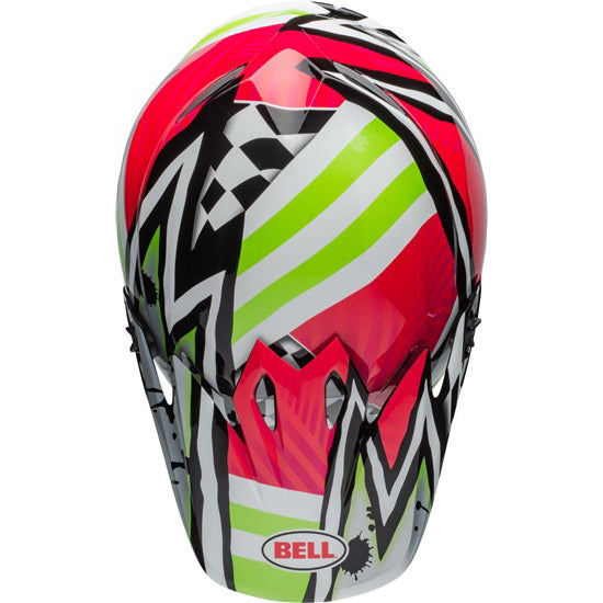MX-9 Visor Tagger Pink/Green